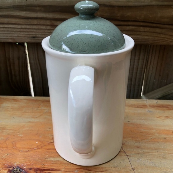 Vintage Kilncraft England 2 Tone Ceramic Stoneware 4 Cup Coffee Carafe - Picture 4 of 6